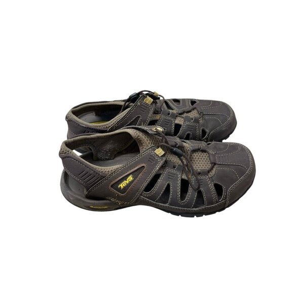 Teva Mens Brown 1002692 Adjustable Sports Slip On Hiking Sandal Size US 9 main image 7